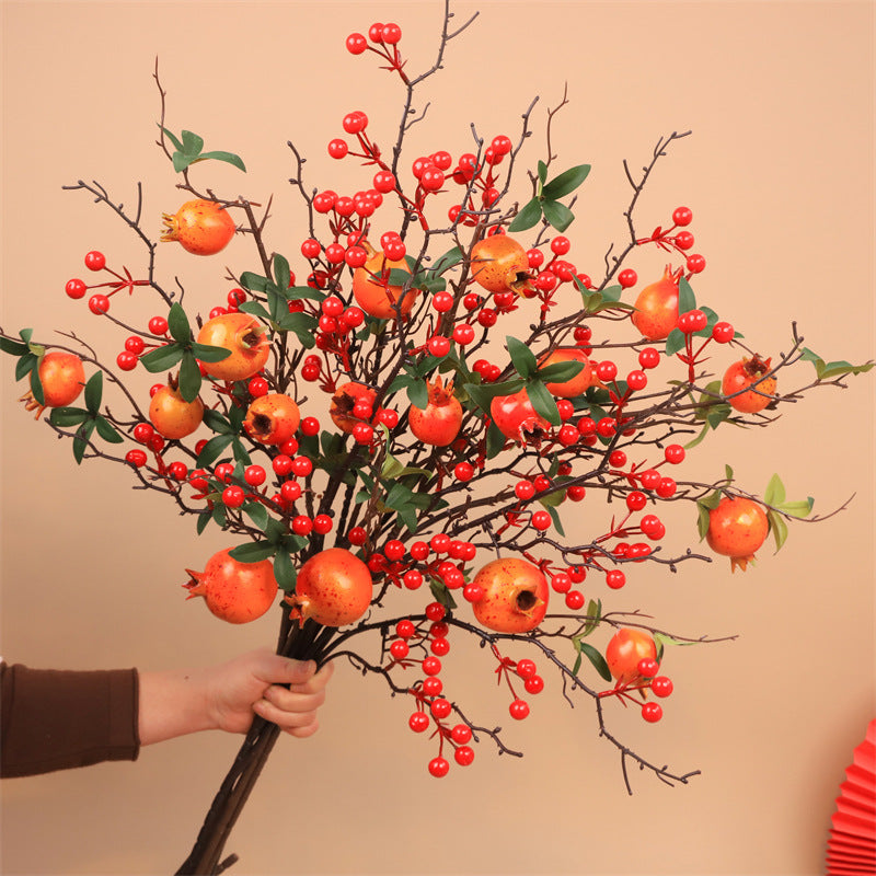 Decorative Pomegranate Blossom Arrangement