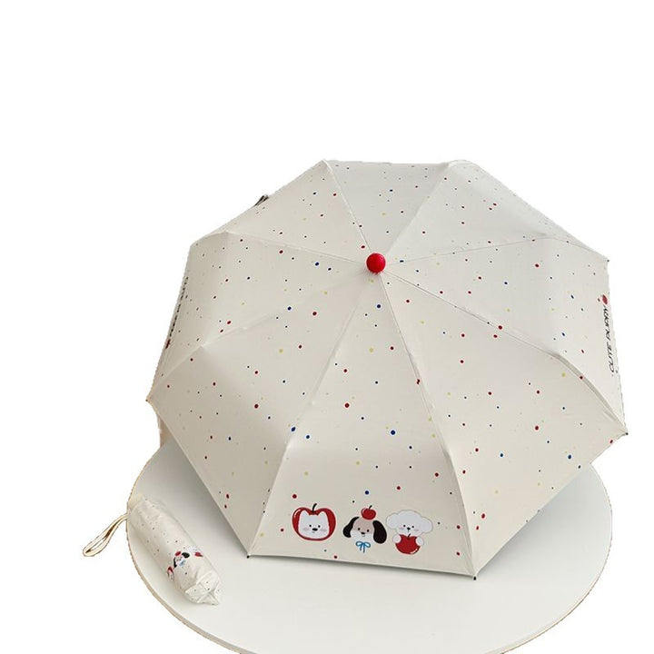 Women's Folding Umbrella with Cute Animal Designs Stornfield