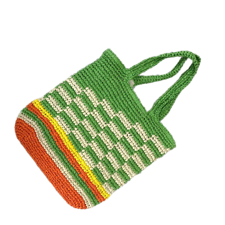Hand-knotted summer tote Stornfield