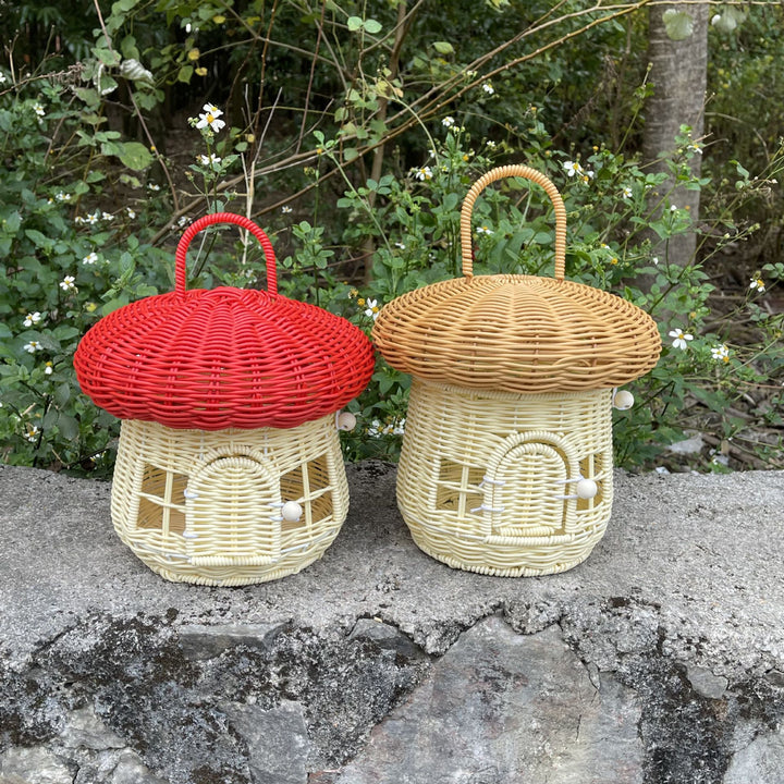Women's decorative mushroom-shaped basket Stornfield