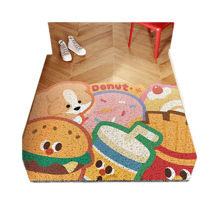 Whimsical Food-Themed Indoor Mat Stornfield