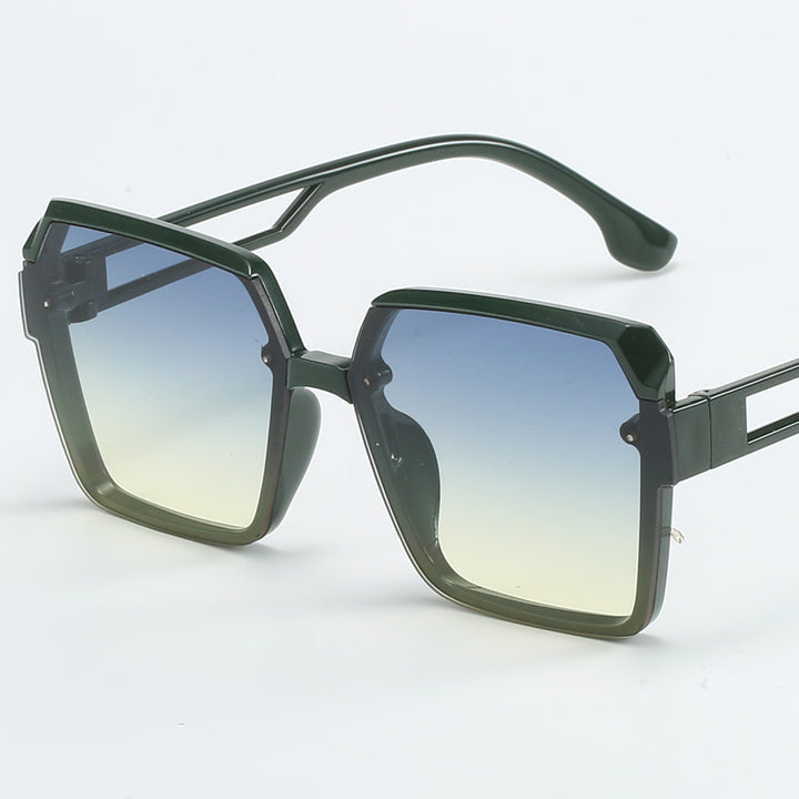 Ladies fashionable square sunglasses with filigree design Stornfield
