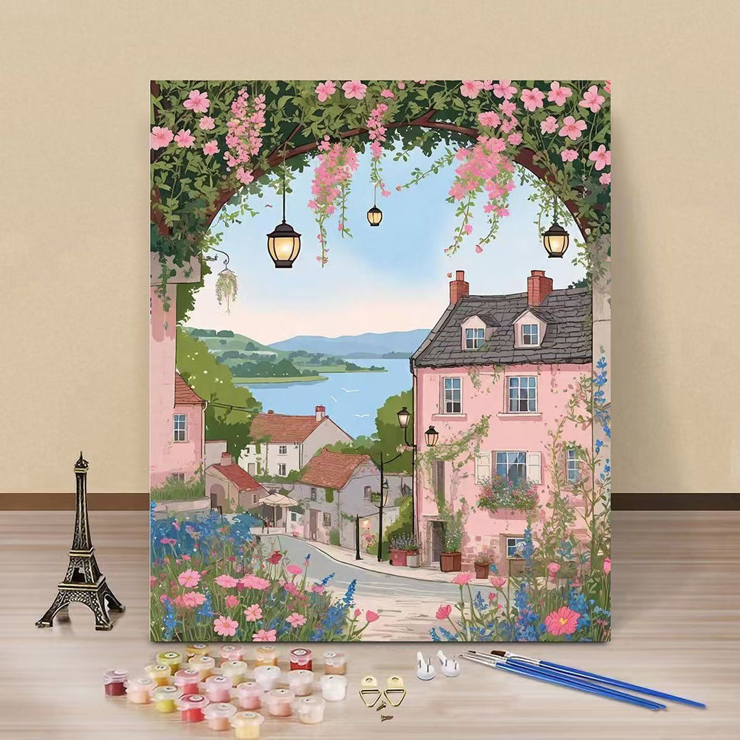 Scenic Garden Paint by Numbers Art Kit Stornfield