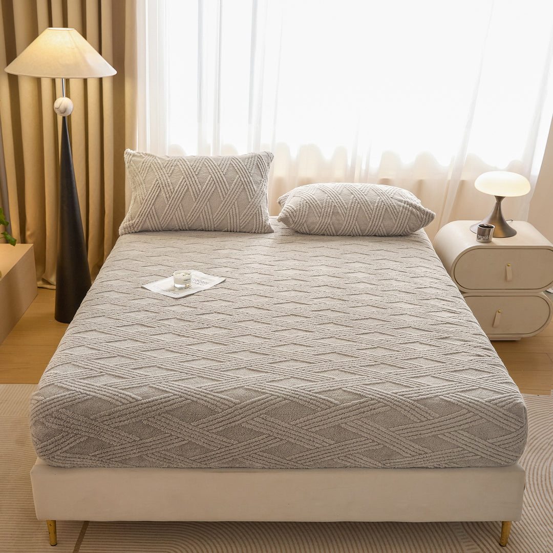 Plush Textured Bedspread