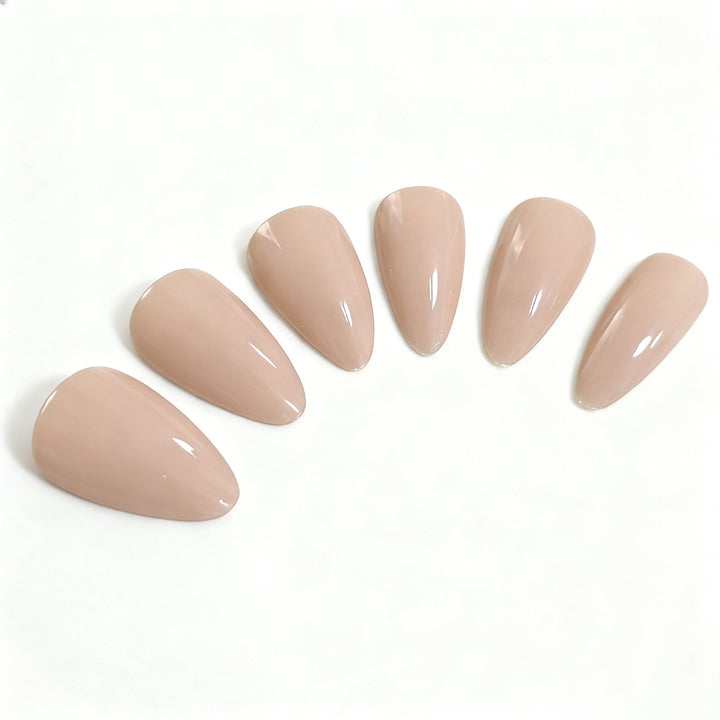 Premium Almond-Shaped Press-On Nail Enhancements Stornfield