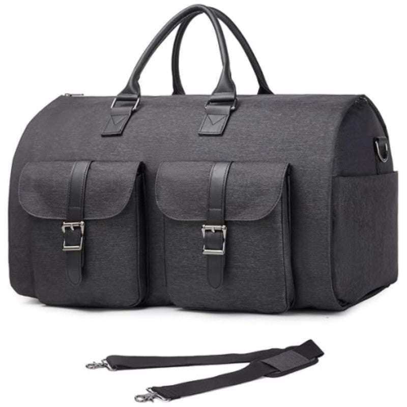 Elegant Travel Bag with Integrated Suit Compartment Stornfield