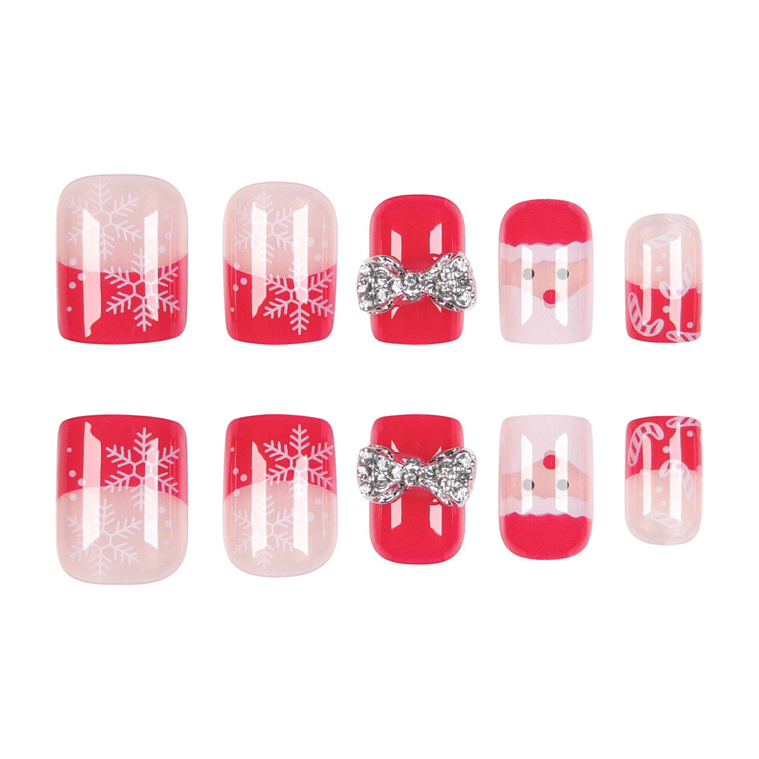 Festive Christmas Nail Art Extensions Stornfield