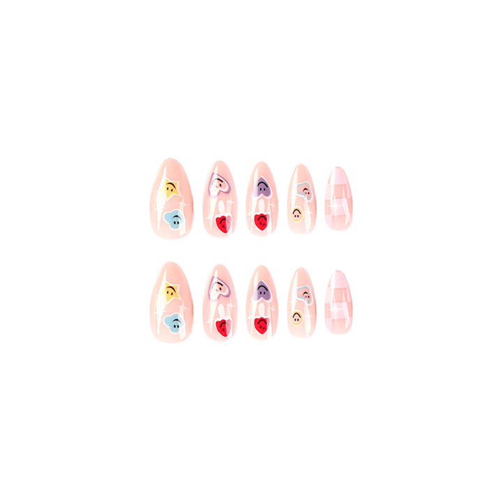 Creative nail art with playful emoji motifs Stornfield