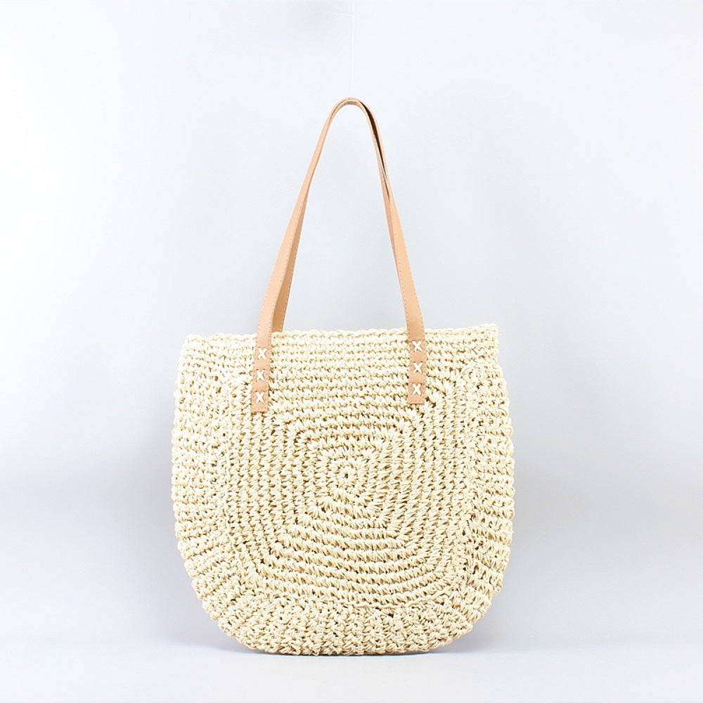 Large Braided Shopper Made of Natural Material Stornfield