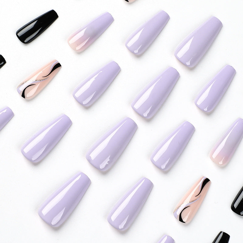 Artistic Nail Extensions in Elegant Design Stornfield
