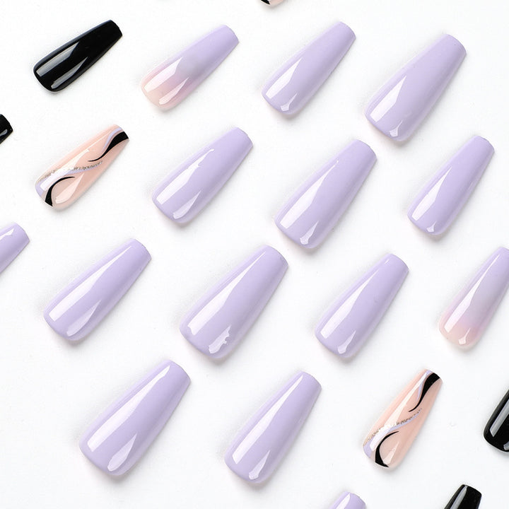 Artistic Nail Extensions in Elegant Design Stornfield