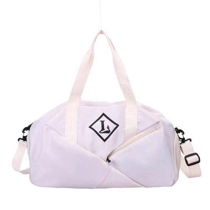 Sporty travel bag with side compartments Stornfield