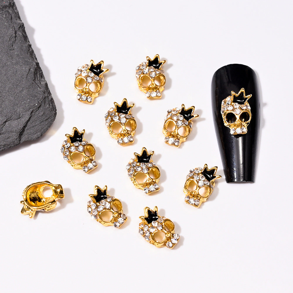 Cross-Shaped Nail Art Embellishments