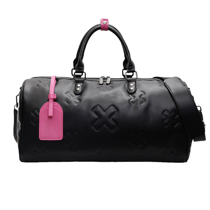 Durable Leather Weekend Duffel Bag Stornfield