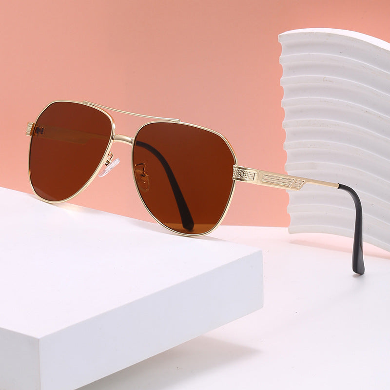 Ladies elegant aviator sunglasses with sturdy metal frame and UV protection Stornfield