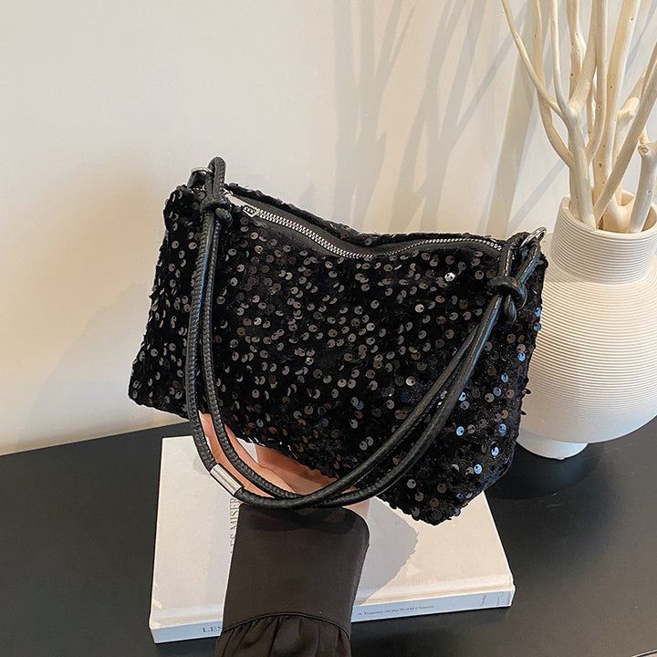 Glamorous Sequin Embellished Shoulder Bag Stornfield
