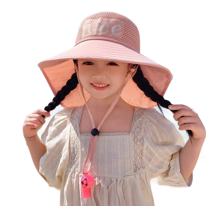 Child-Sun-Protective-Hat with Neck Protection, Breathable Mesh and Adjustable Chin Strap Stornfield