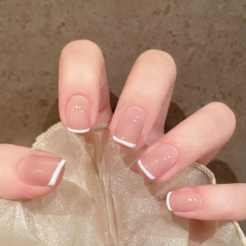 Elegant Glossy Press-On Nail Tips Stornfield