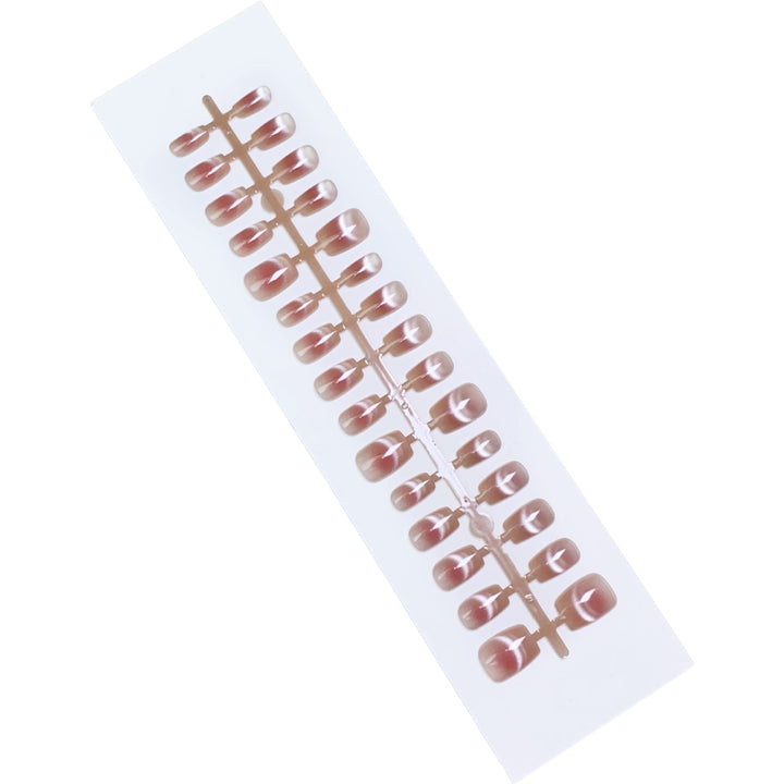 Elegant French Tip Press-On Nails