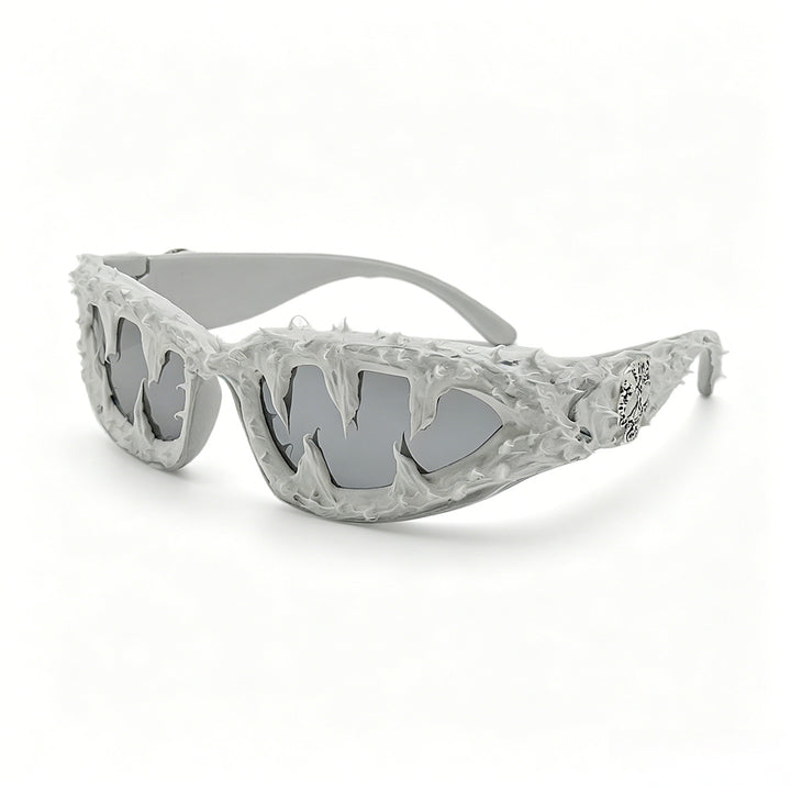 Ladies creative fashion sunglasses with unique spikes and skull design Stornfield