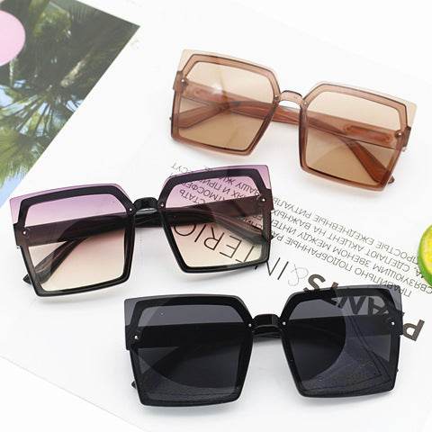 Women's Fashion Square Sunglasses with Stylish Two-Tone Frame Stornfield