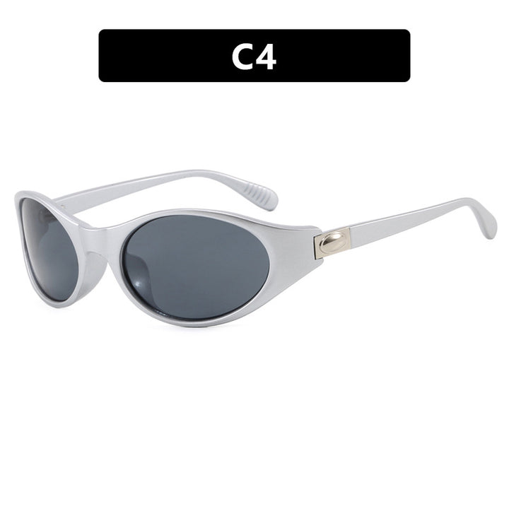 Ladies stylish sunglasses in elegant oval design with protective UV filter Stornfield
