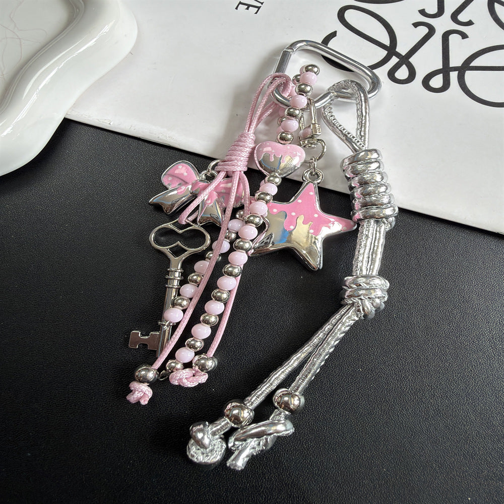 Unique Beaded Charm Keychain Holder Stornfield