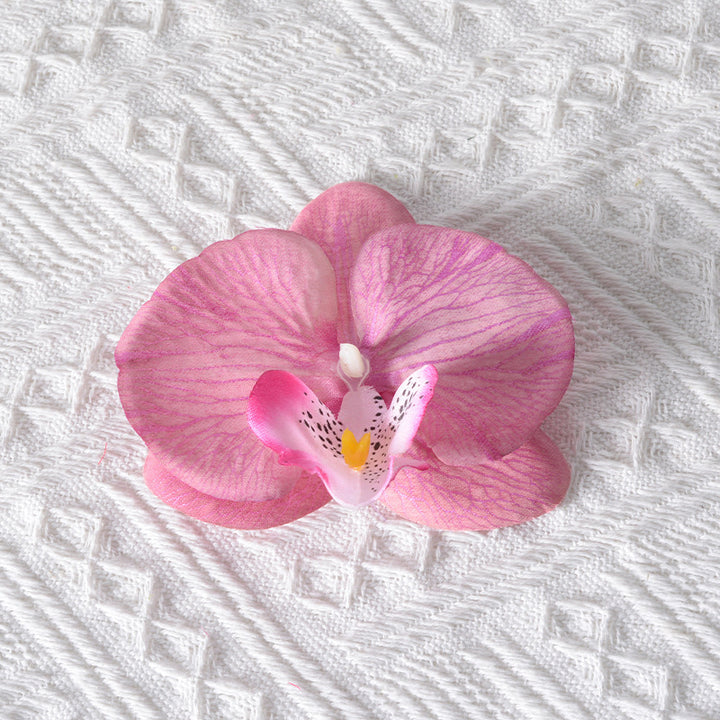 Artificial Orchid Hair Clip