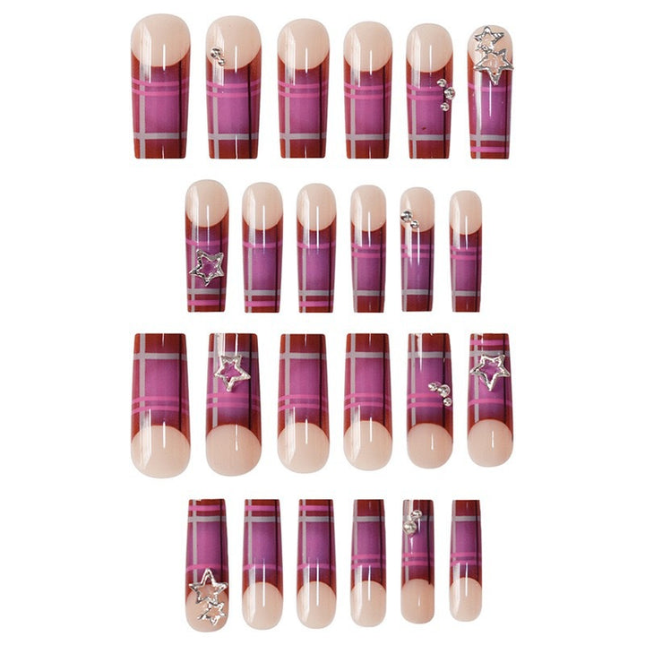 Glamorous Star-Embellished Nail Extensions Stornfield