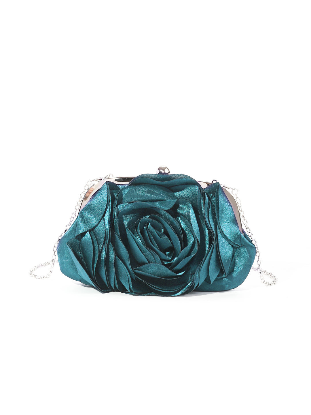Floral Rose Clutch Bag