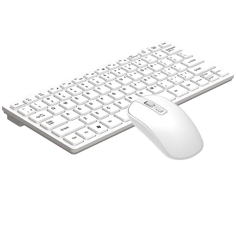Compact Wireless Keyboard and Mouse Set Stornfield