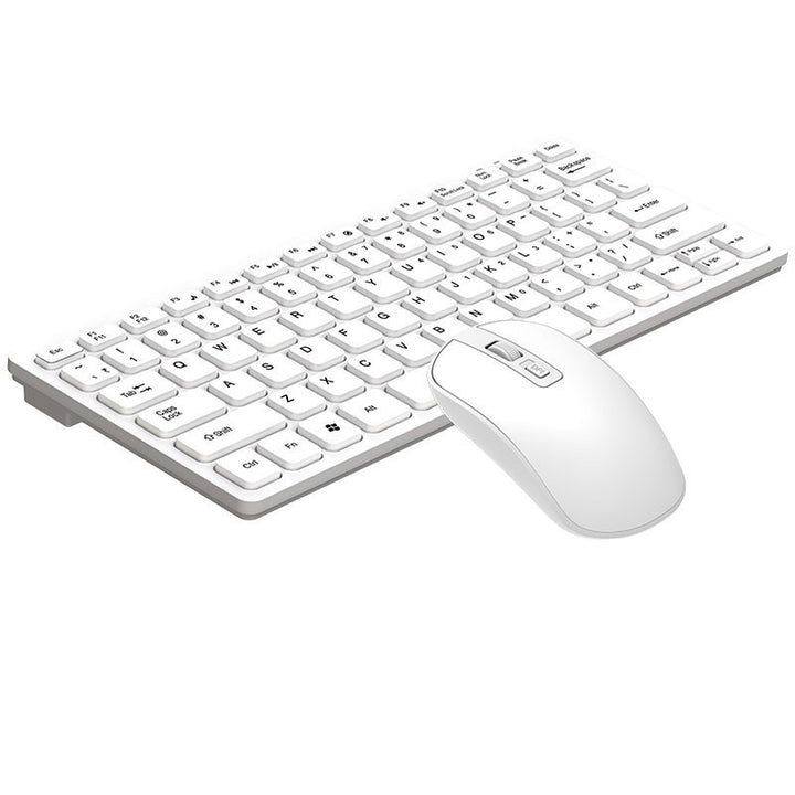 Compact Wireless Keyboard and Mouse Set Stornfield