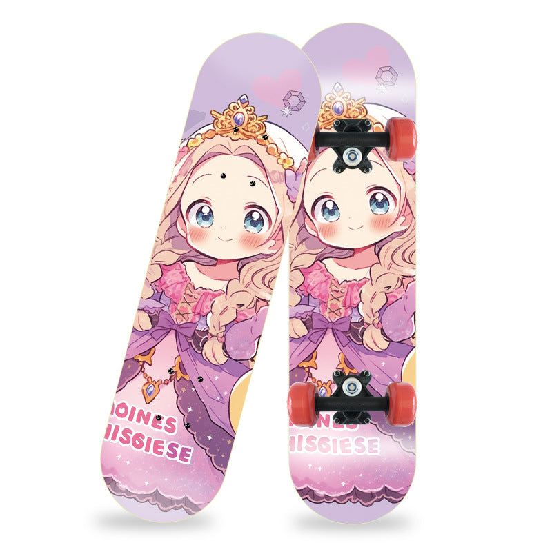 Cartoon-Inspired Mini Skateboard Stornfield