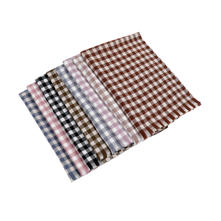 Ladies comfortable check scarf Stornfield