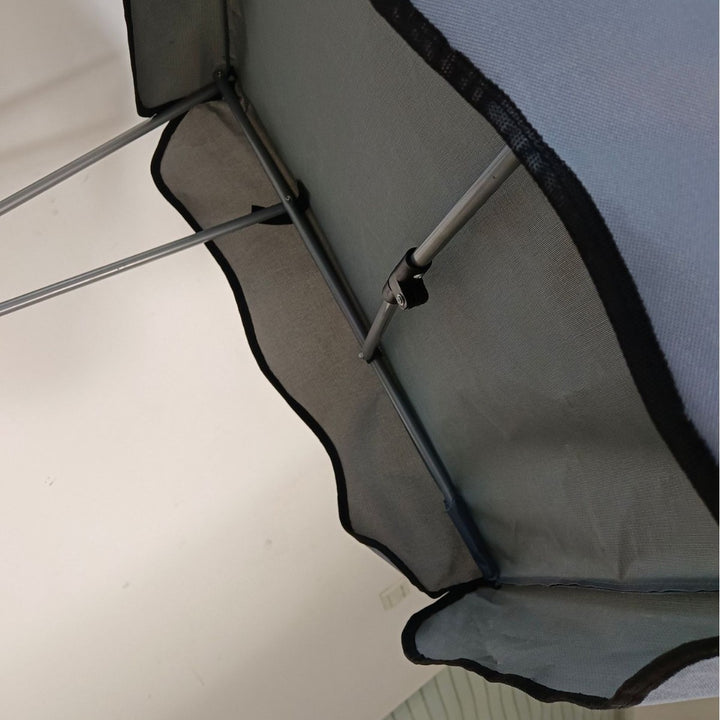 Folding chair with sunshade Stornfield