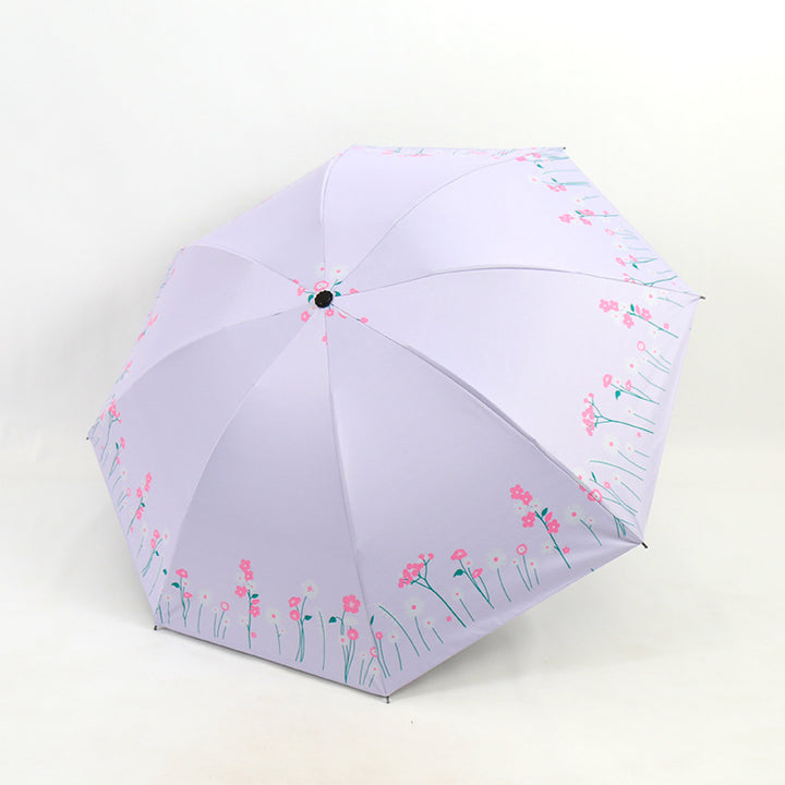 Women's umbrella with floral accents Stornfield