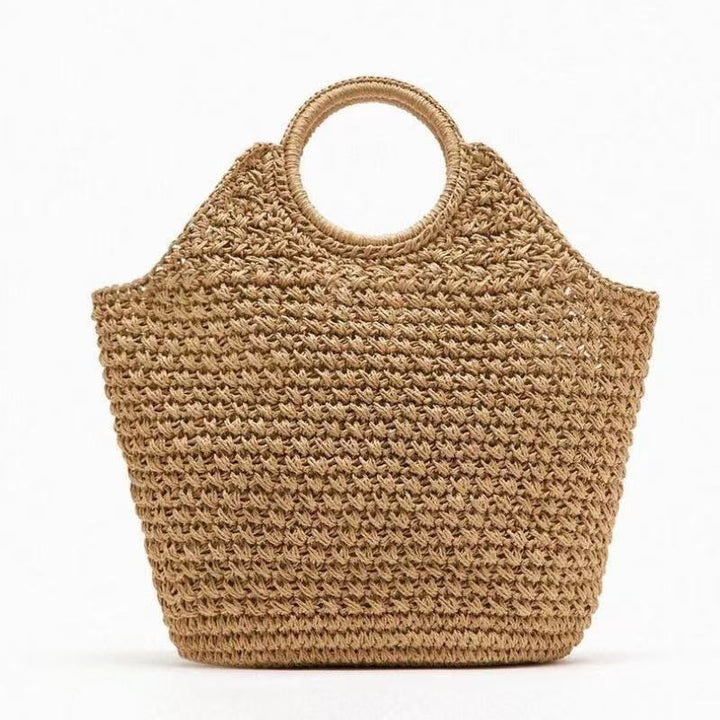 Hand-knotted tote bag with unique design Stornfield