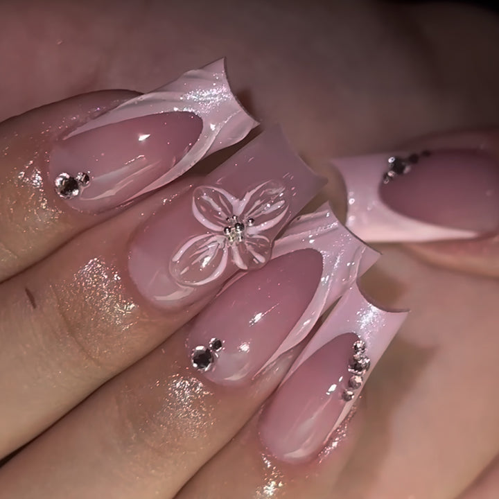 Decorative Floral Press-On Nails Stornfield 1787913767