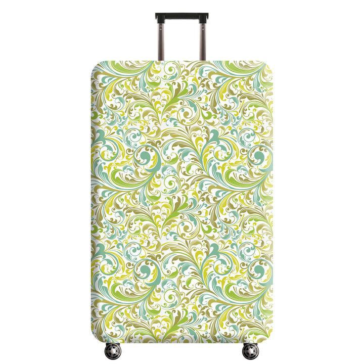 Women's Hard Shell Suitcase with Artistic Floral Pattern Stornfield