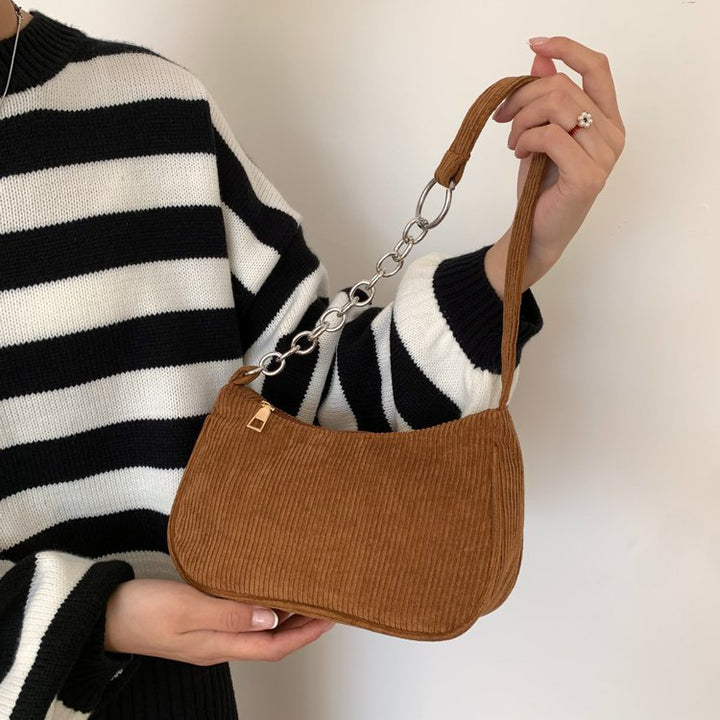 Fashionable Cord Handbag Stornfield
