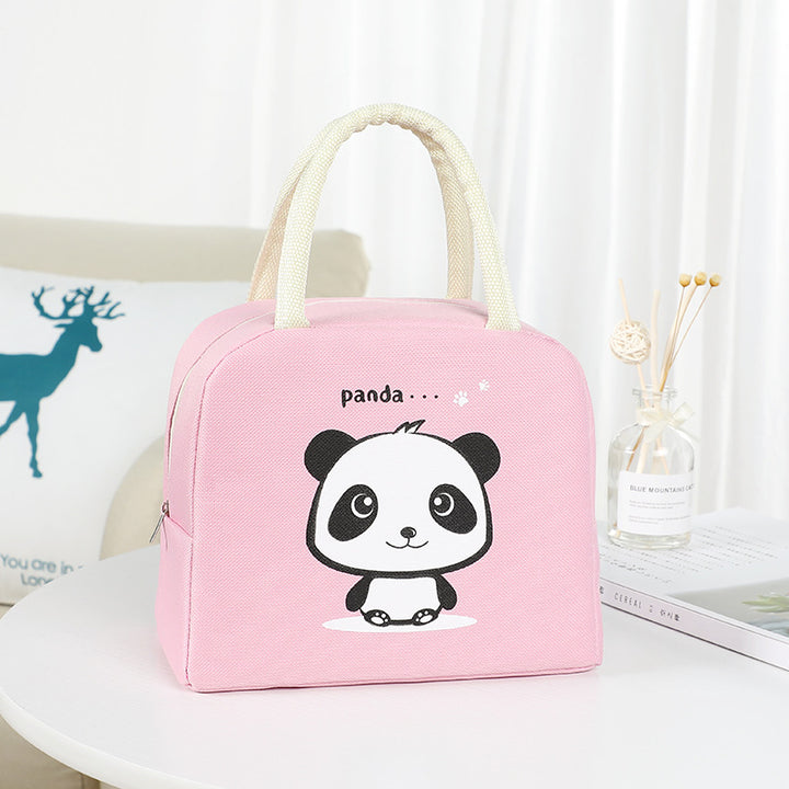 Insulated Lunch Bag with Playful Fox Design Stornfield