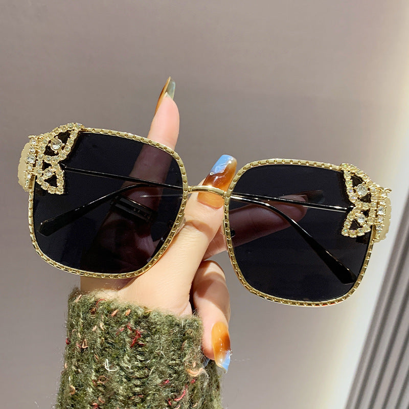 Ladies extravagant glasses with sparkling accents Stornfield