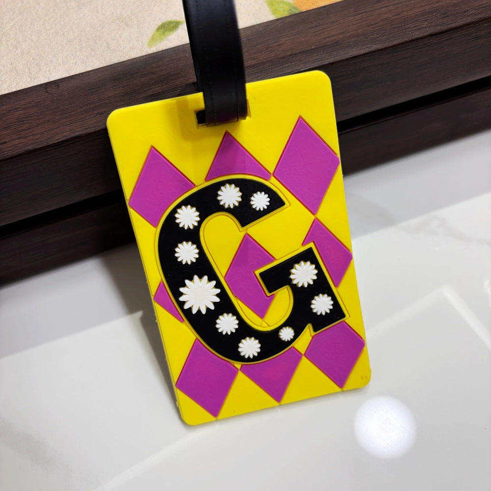 Playful Alphabet Luggage Tag Stornfield