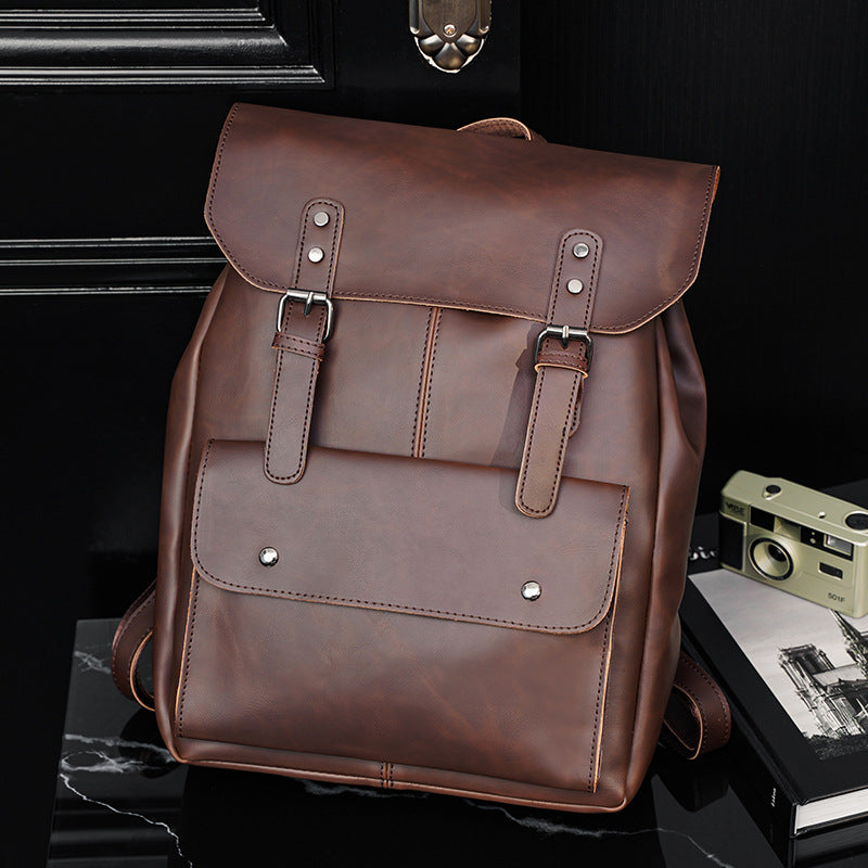 Elegant Backpack Made of Durable Faux Leather Stornfield