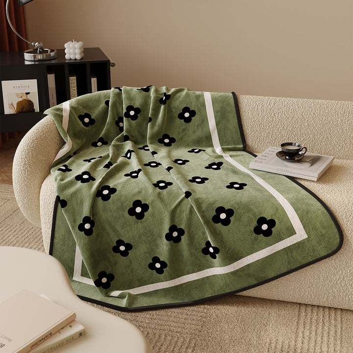 Cozy Textured Fleece Blanket