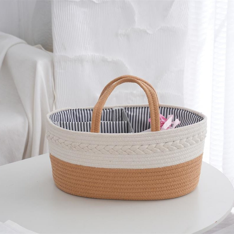 Decorative storage basket Stornfield