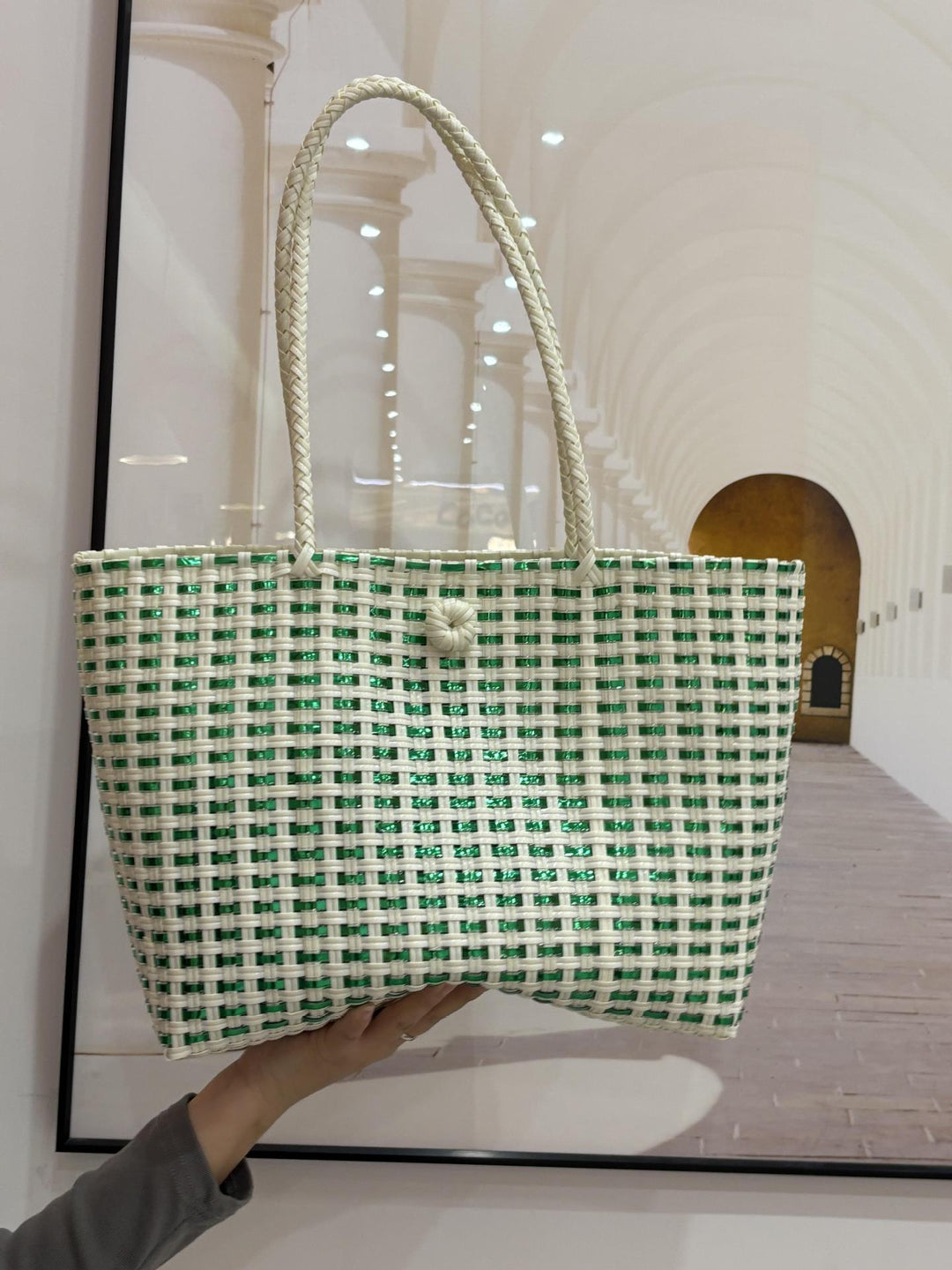 Handwoven shopping bag Stornfield
