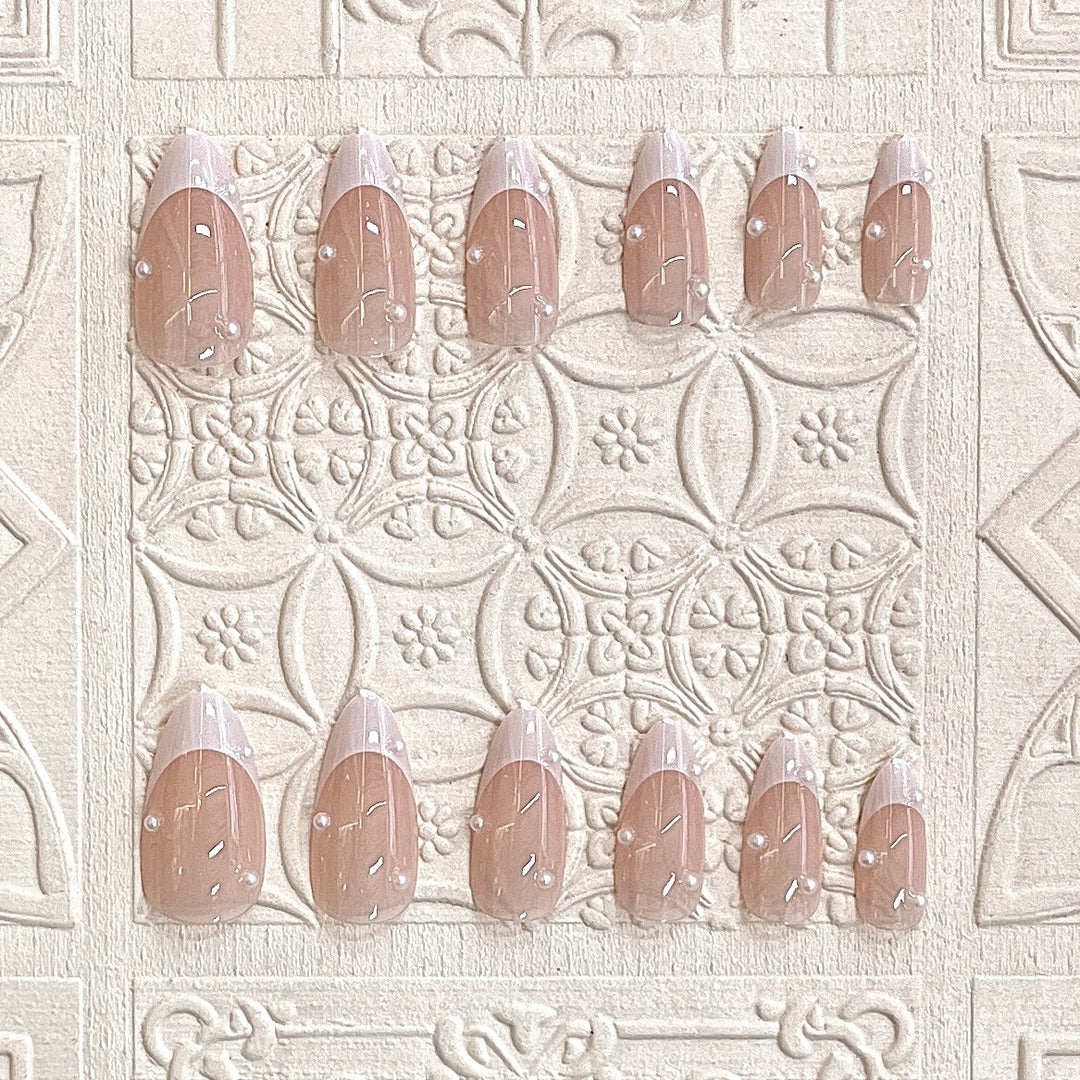 Elegant Decorative Press-On Nail Set Stornfield