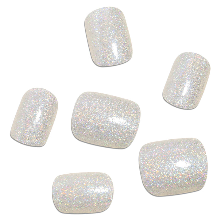 Glittering Press-On Nail Tips Stornfield