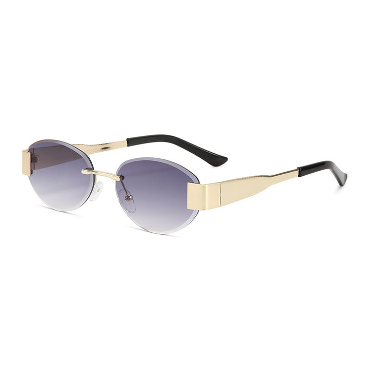 Women's glamorous sunglasses with clear, elegant frame and protective UV filter Stornfield